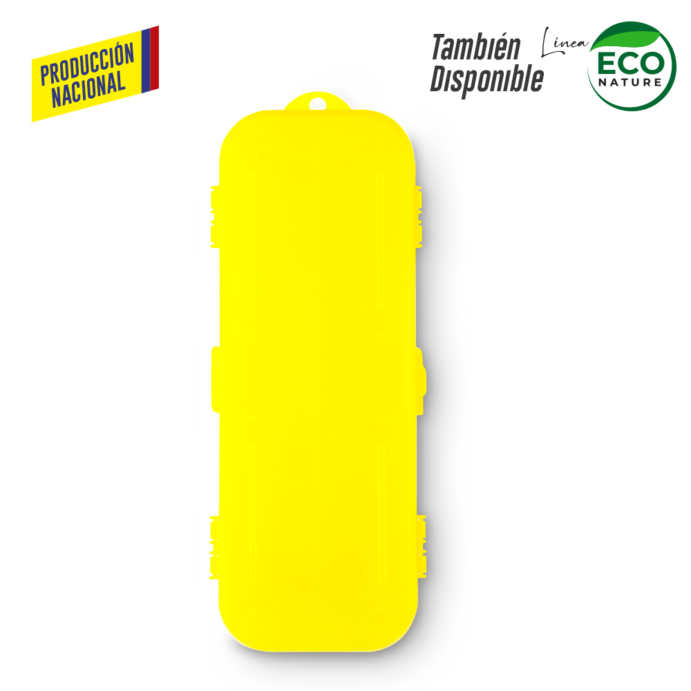 ESTUCHE PLASTICO DE TRES CUERPOS - PRODUCCION NACIONAL 2