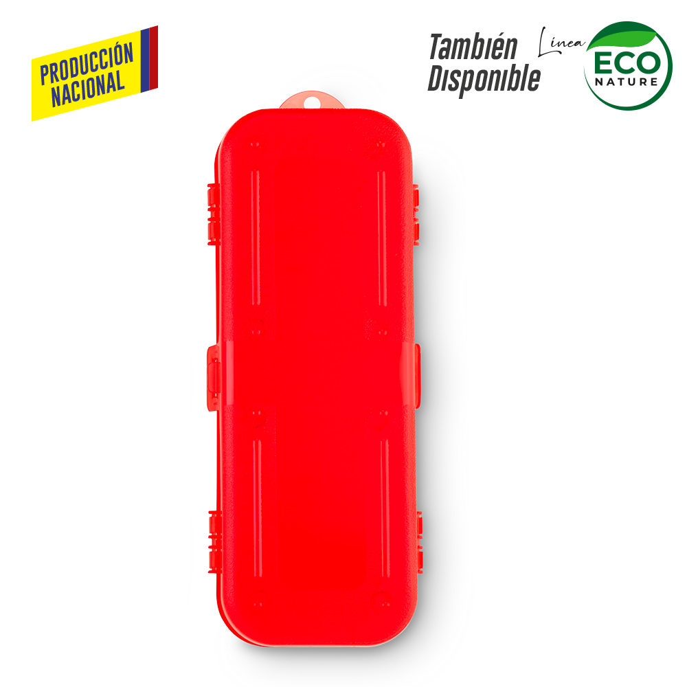 ESTUCHE PLASTICO DE TRES CUERPOS - PRODUCCION NACIONAL 5