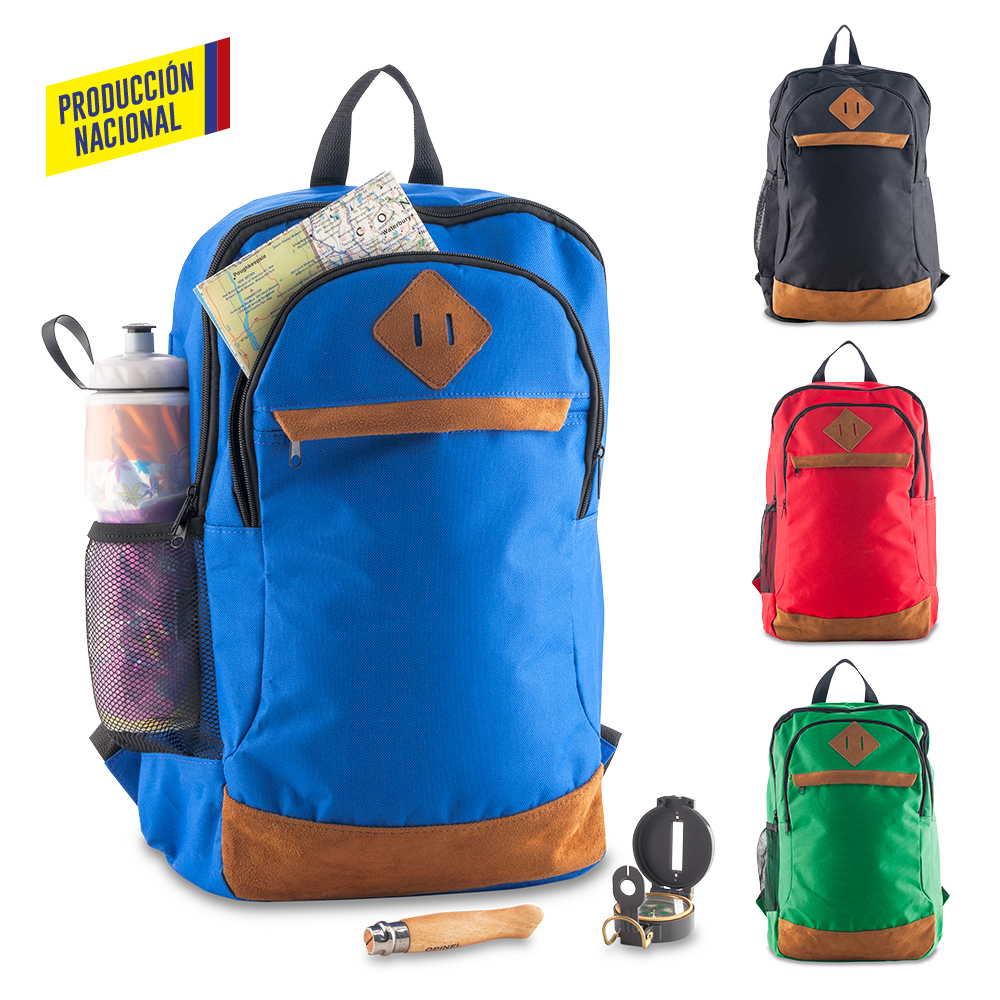 MORRAL BACKPACK RETRO - PRODUCCION NACIONAL