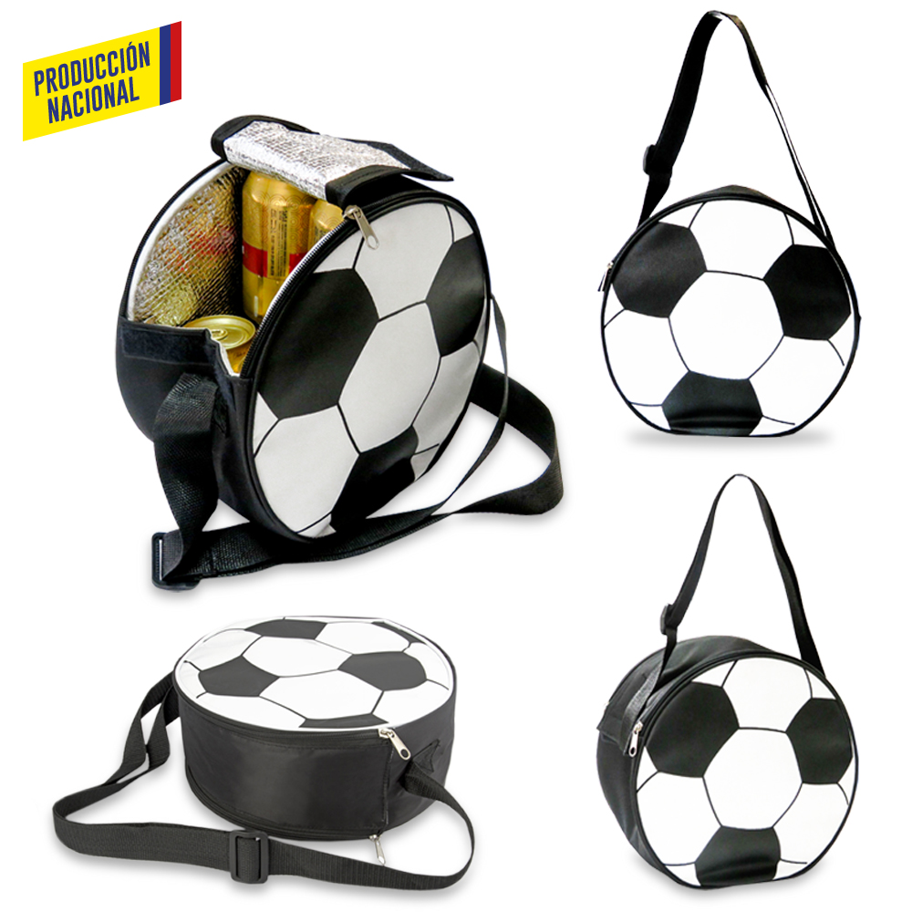 NEVERA COOLER BAG SOCCER BALL - PRODUCCION NACIONAL