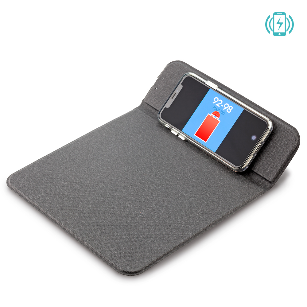 MOUSE PAD CON CARGADOR INALAMBRICO SLIM 15W 3