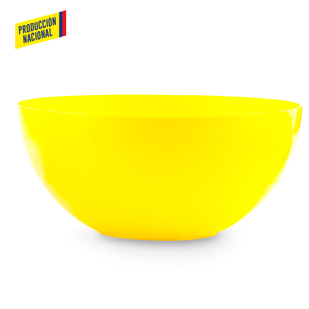 BOWL PLASTICO LISO - PRODUCCION NACIONAL 2