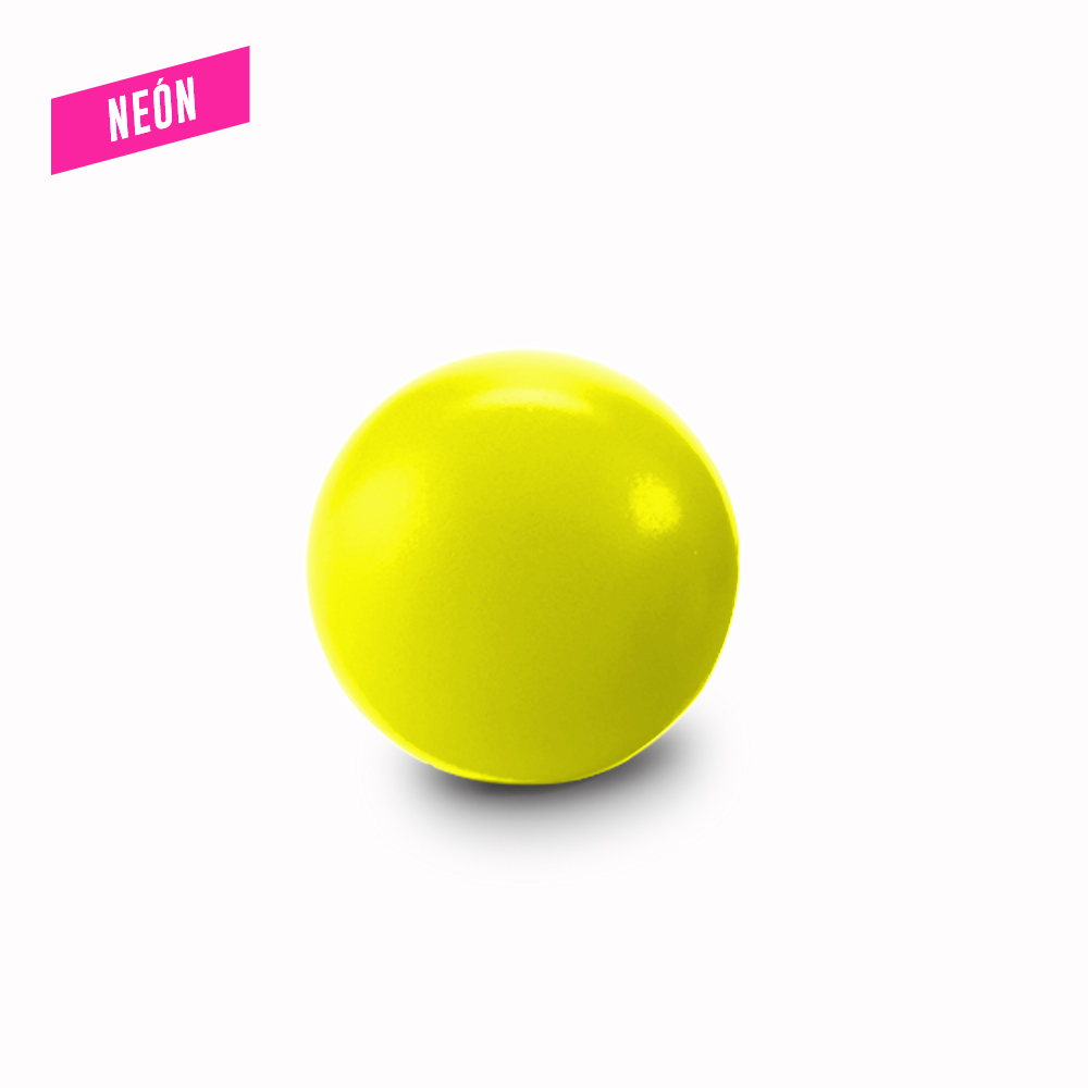 BOLA ANTIESTRÉS NEÓN 6,7CM 4