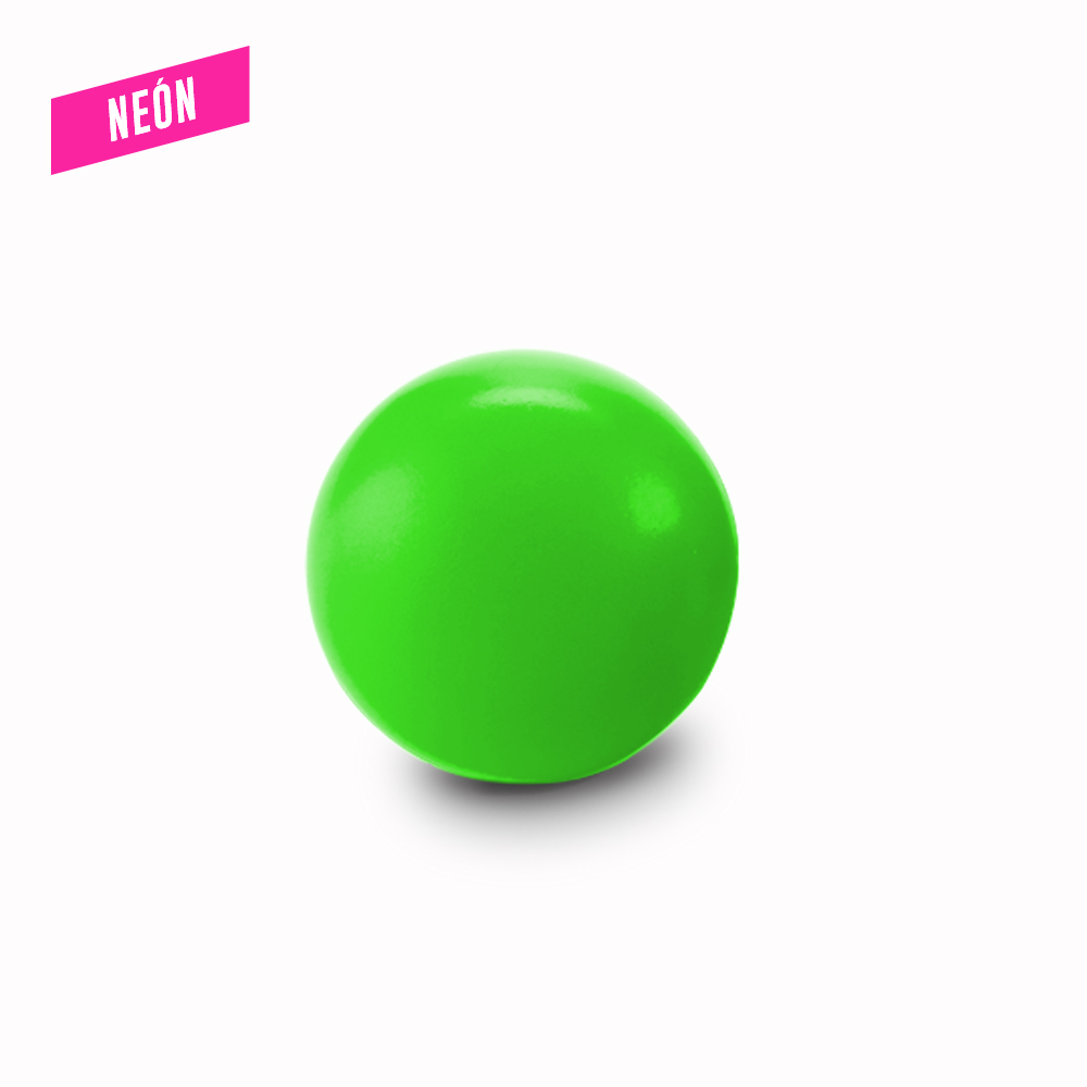 BOLA ANTIESTRÉS NEÓN 6,7CM 6