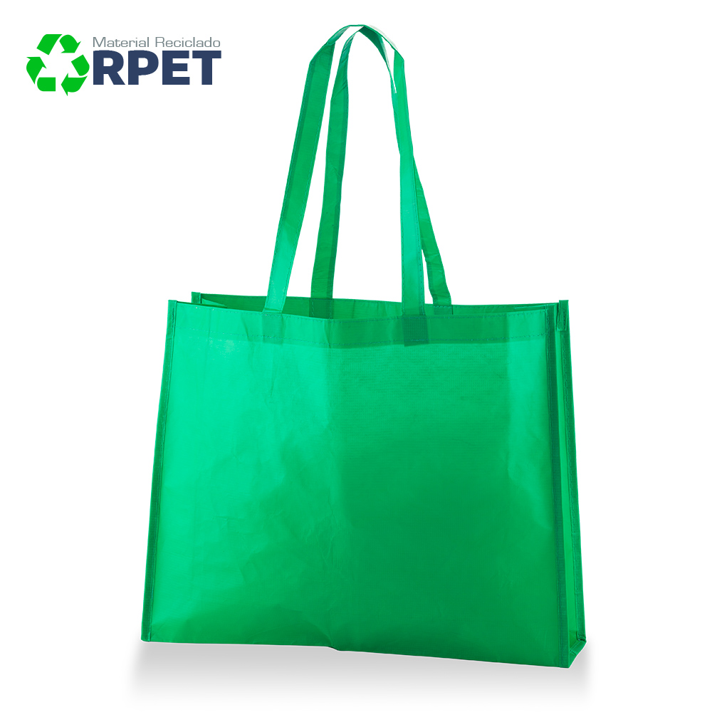 BOLSA ECOLOGICA LAMINADA EN RPET 8